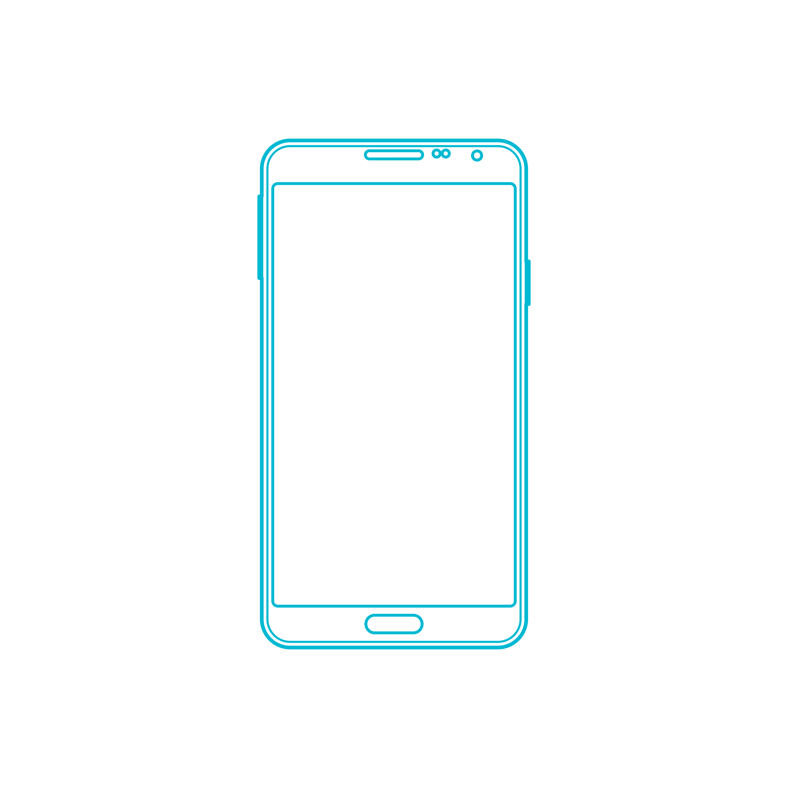 Digital Samsung Galaxy Note3 Neo Editable Svg Line Art Free Vectors